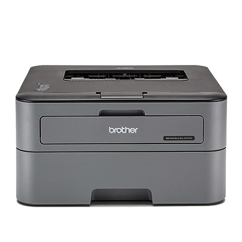 Best Overall: Brother HL-L2321D Automatic Duplex Laser Printer with 30 Pages Per Minute Print Speed (Best in The Category), 8 MB Memory, Large 250 Sheet Paper Tray, USB Connectivity