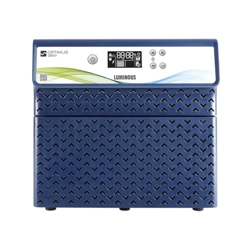 Best Overall: Luminous Optimus 2800 Pure Sine Wave Inverter Ideal for Home,Office & Shops | 2500VA Inverter | Reliable Power Backup | Smart Dispaly | High Performance | Easy Installation | 36 Months Warranty